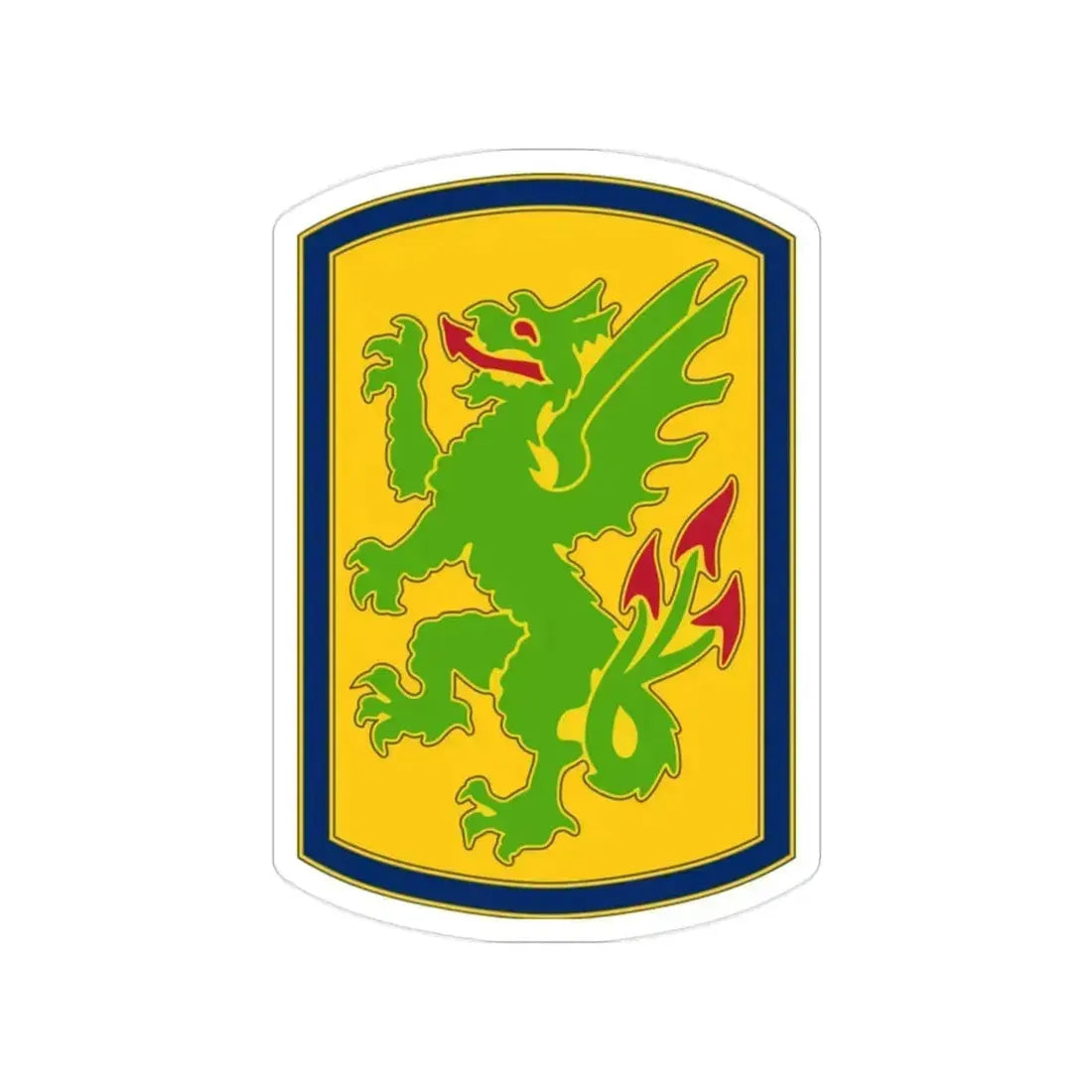 415 Chemical Brigade (U.S. Army) Transparent STICKER Die-Cut Vinyl Decal 2 Inch - The Sticker Space