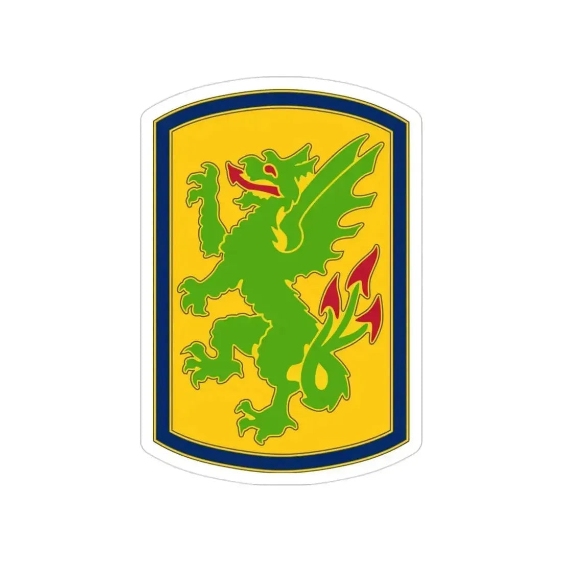 415 Chemical Brigade (U.S. Army) Transparent STICKER Die-Cut Vinyl Decal 3 Inch - The Sticker Space