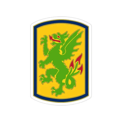 415 Chemical Brigade (U.S. Army) Transparent STICKER Die-Cut Vinyl Decal 4 Inch - The Sticker Space