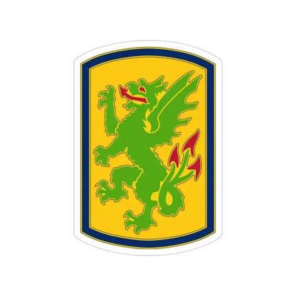 415 Chemical Brigade (U.S. Army) Transparent STICKER Die-Cut Vinyl Decal - The Sticker Space