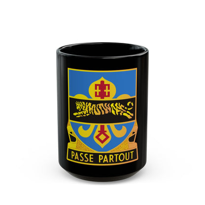 415 Military Intelligence Battalion (U.S. Army) Black Coffee Mug-15oz-The Sticker Space