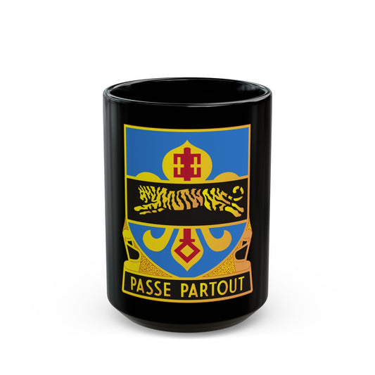 415 Military Intelligence Battalion (U.S. Army) Black Coffee Mug-15oz-The Sticker Space