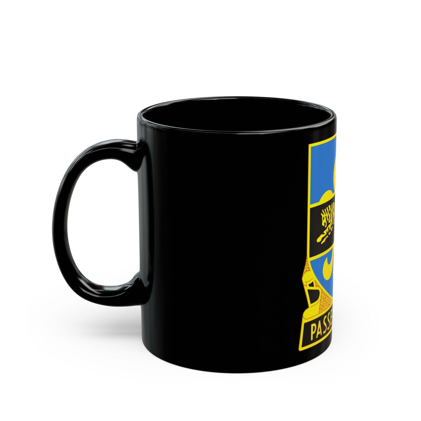 415 Military Intelligence Battalion (U.S. Army) Black Coffee Mug-The Sticker Space