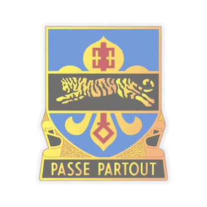 415 Military Intelligence Battalion (U.S. Army) STICKER Vinyl Kiss-Cut Decal 4 Inch Transparent - The Sticker Space