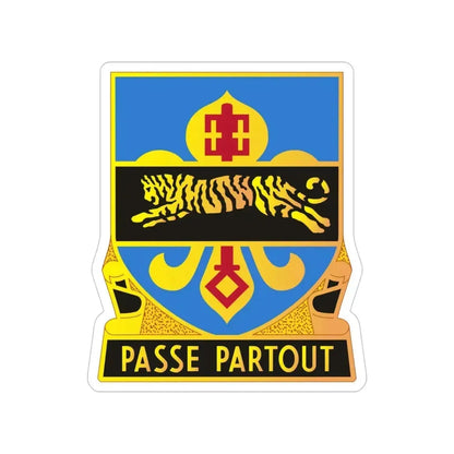 415 Military Intelligence Battalion (U.S. Army) Transparent STICKER Die-Cut Vinyl Decal 4 Inch - The Sticker Space