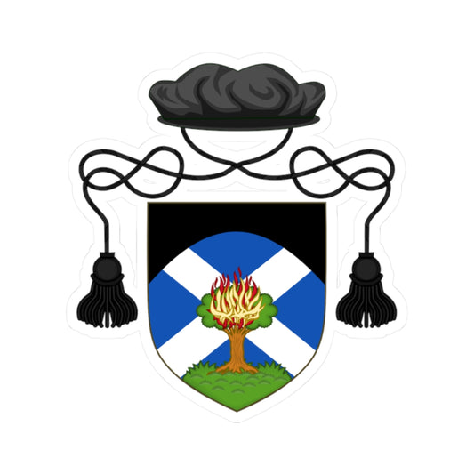 Arms of the Moderator of the General Assembly of the Church of Scotland (United Kingdom) (Coat of Arms) STICKER Vinyl Kiss-Cut Decal