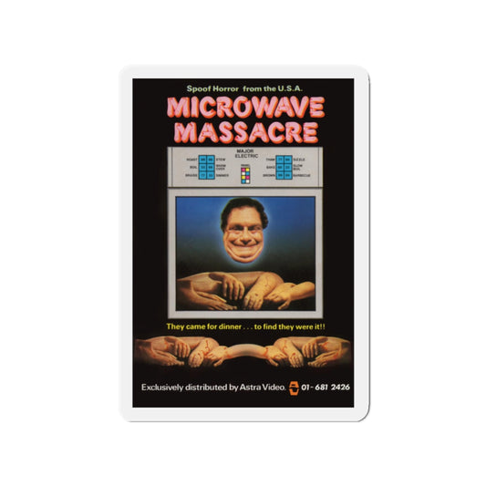 MICROWAVE MASSACRE (2) 1979 Movie Poster - Refrigerator Magnet-2" x 2"-The Sticker Space