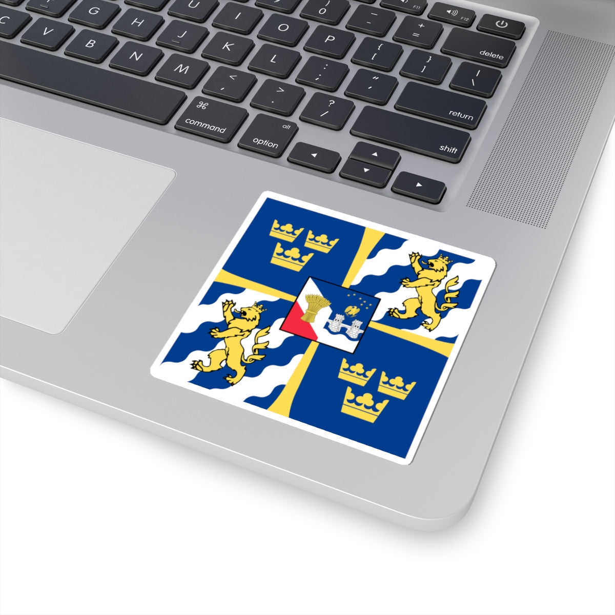 Commandsign King of Sweden (Sweden) STICKER Vinyl Kiss-Cut Decal