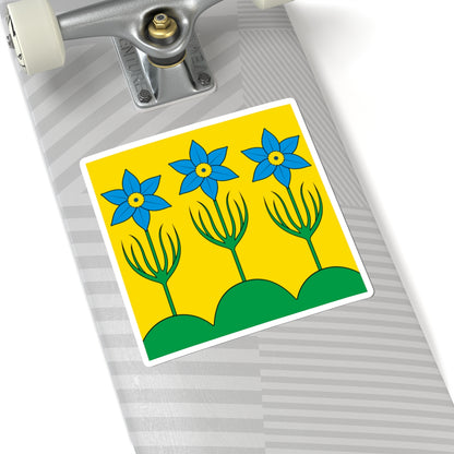 CHE Mellstorf Flag proposal 1 (Switzerland) STICKER Vinyl Kiss-Cut Decal
