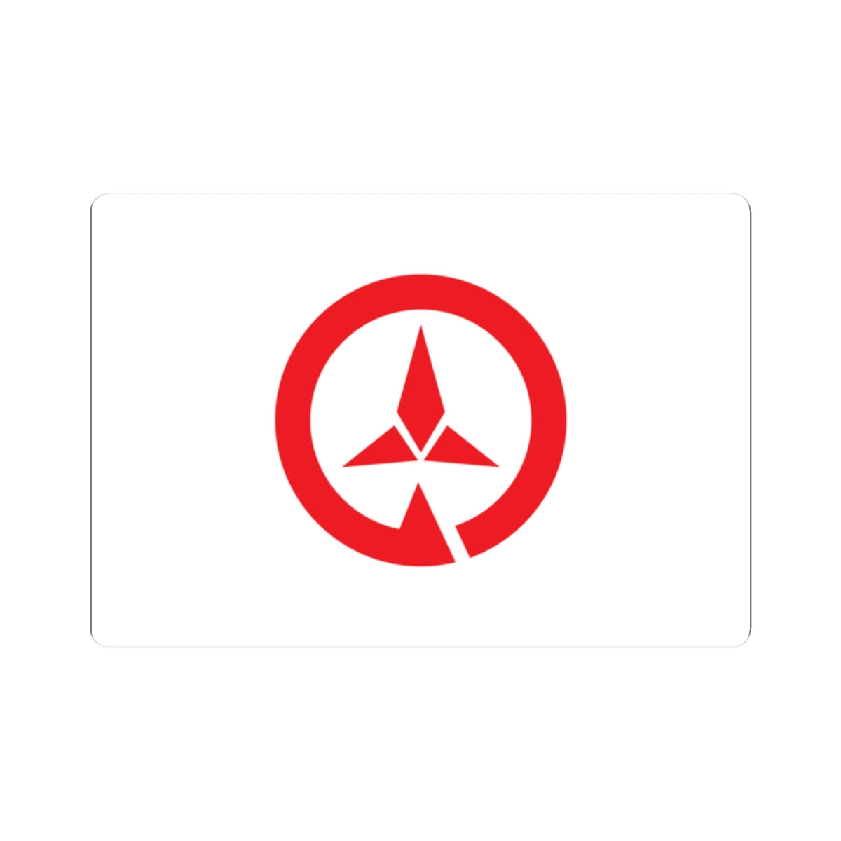 Flag of Ono Hyogo (Japan) STICKER Vinyl Kiss-Cut Decal