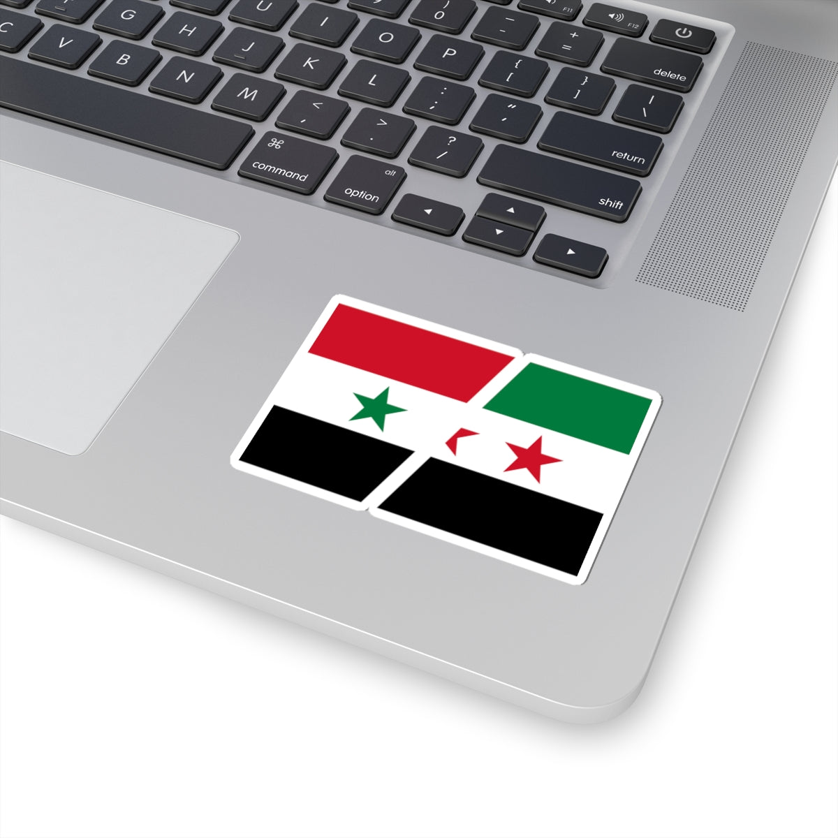 Flag of Syria and the Syrian revolution (Syria) STICKER Vinyl Kiss-Cut Decal