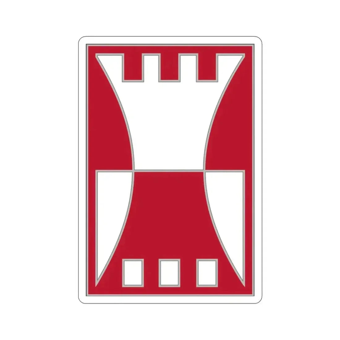 416 Engineer Command (U.S. Army) STICKER Vinyl Die-Cut Decal 3 Inch - The Sticker Space