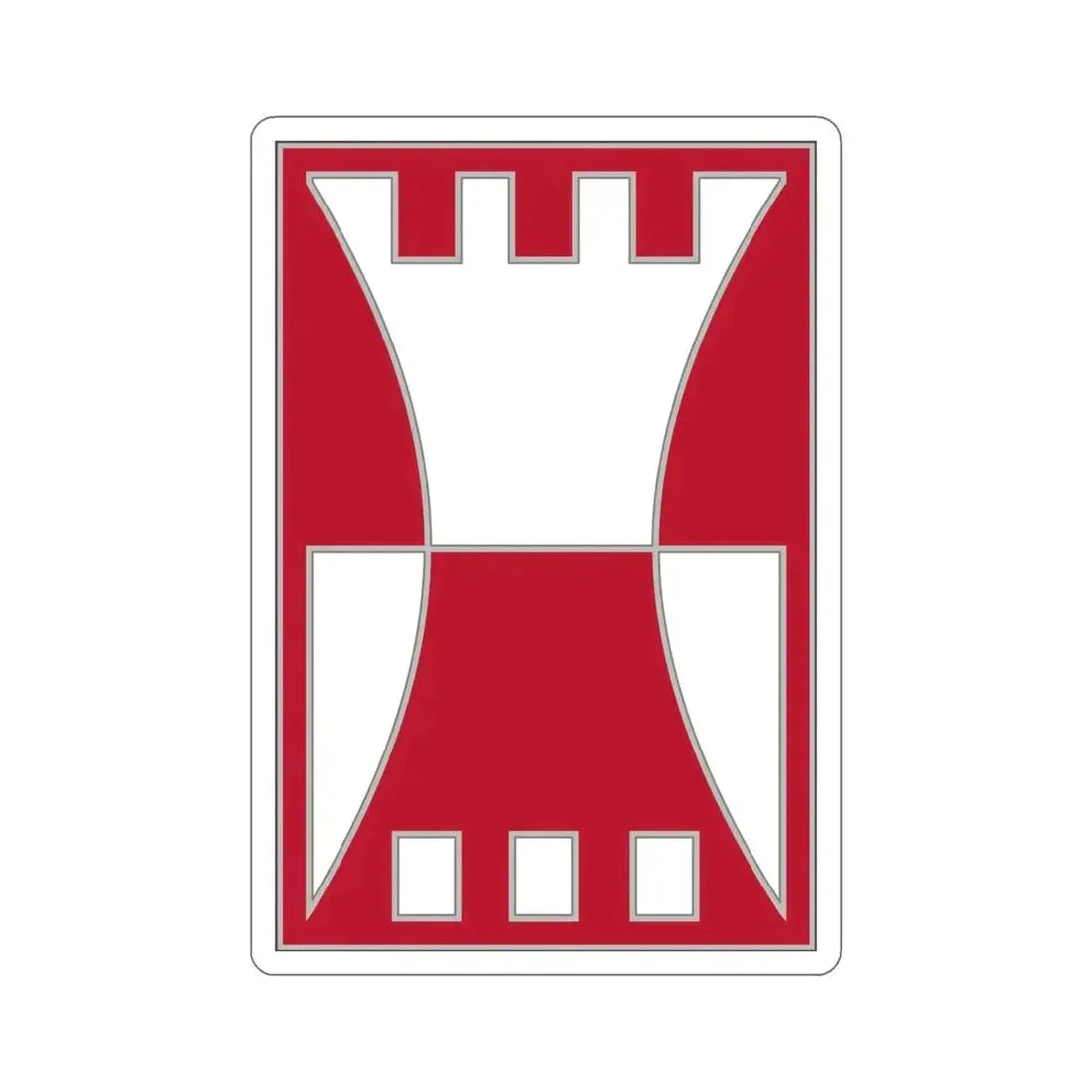 416 Engineer Command (U.S. Army) STICKER Vinyl Die-Cut Decal 5 Inch - The Sticker Space