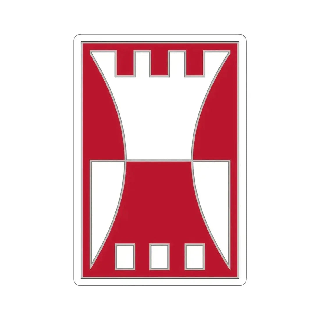 416 Engineer Command (U.S. Army) STICKER Vinyl Die-Cut Decal 6 Inch - The Sticker Space