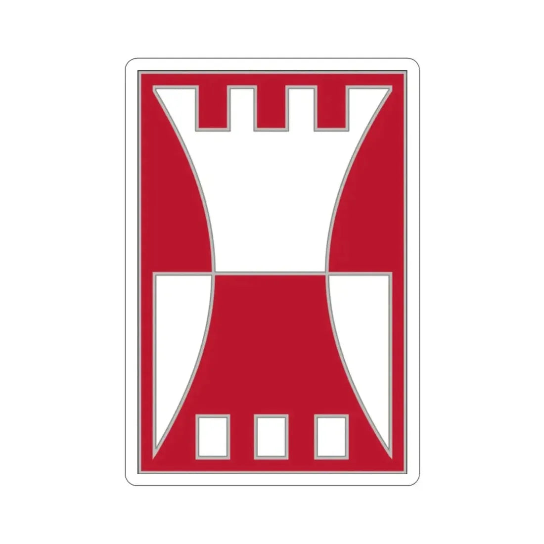 416 Engineer Command (U.S. Army) STICKER Vinyl Die-Cut Decal - The Sticker Space