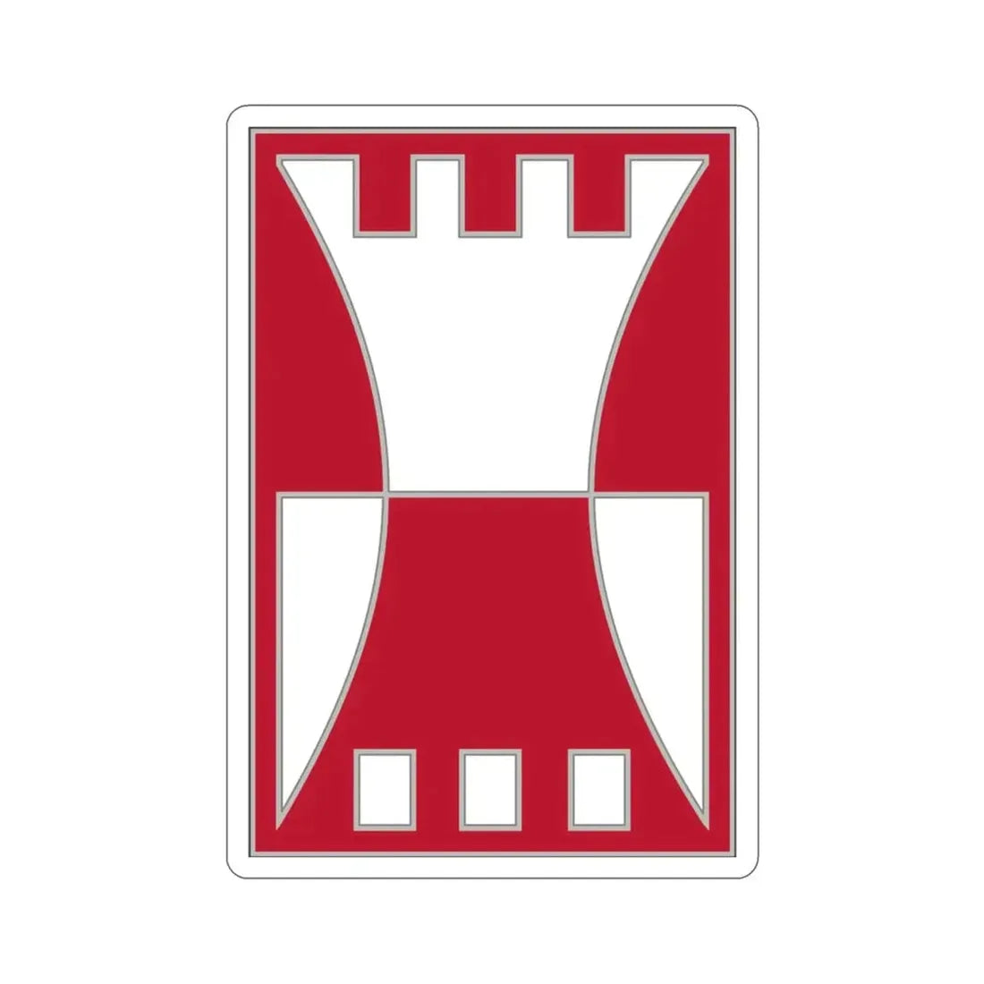 416 Engineer Command (U.S. Army) STICKER Vinyl Die-Cut Decal - The Sticker Space