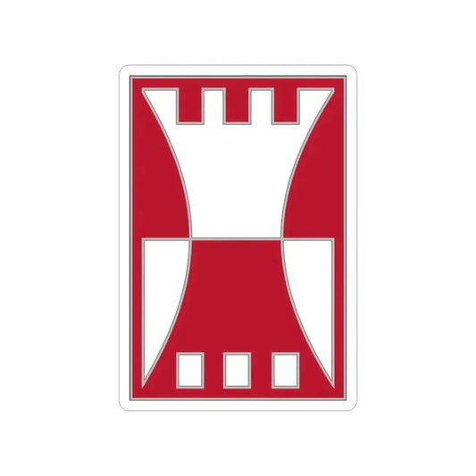 416 Engineer Command (U.S. Army) Transparent STICKER Die-Cut Vinyl Decal 6 Inch - The Sticker Space