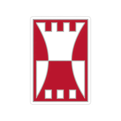 416 Engineer Command (U.S. Army) Transparent STICKER Die-Cut Vinyl Decal - The Sticker Space