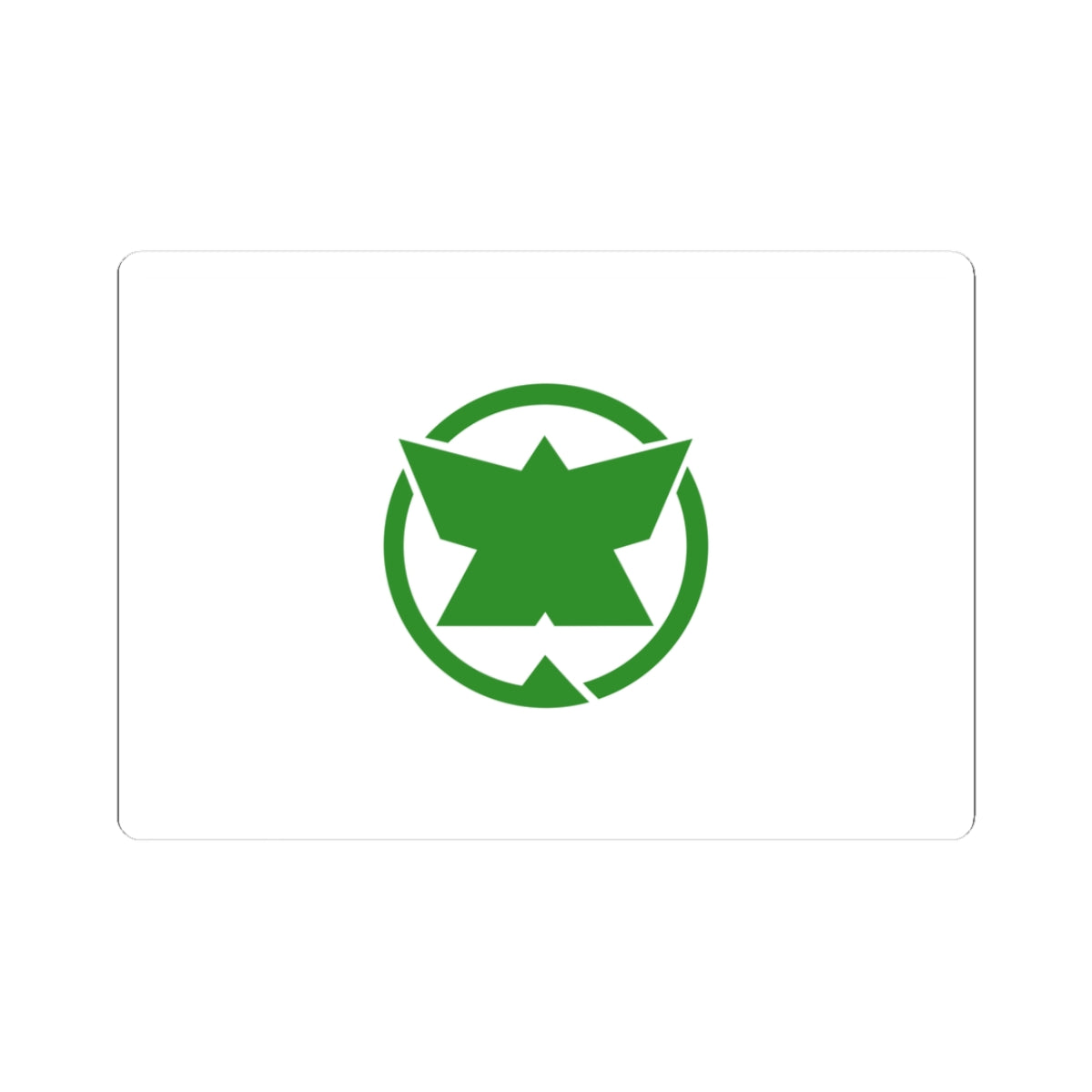Flag of Ono Gifu (Japan) STICKER Vinyl Kiss-Cut Decal