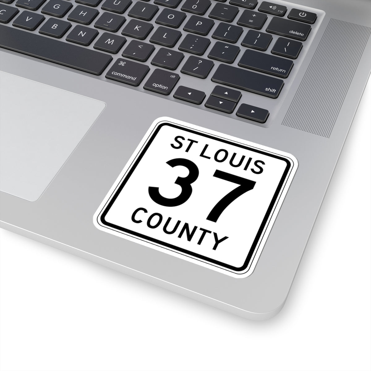 St Louis County Route 37 MN (Minnesota) (Road Sign) STICKER Vinyl Kiss-Cut Decal