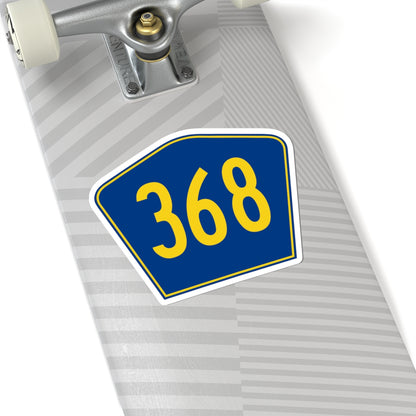 PR secondary 368 (Puerto Rico) (Road Sign) STICKER Vinyl Kiss-Cut Decal