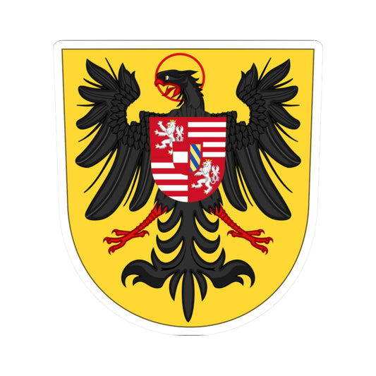Arms of Ferdinand III and Ferdinand VI as Kings of the Romans (Germany) (Coat of Arms) STICKER Vinyl Kiss-Cut Decal