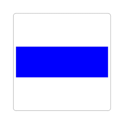 Flag of Zug (Switzerland) STICKER Vinyl Kiss-Cut Decal