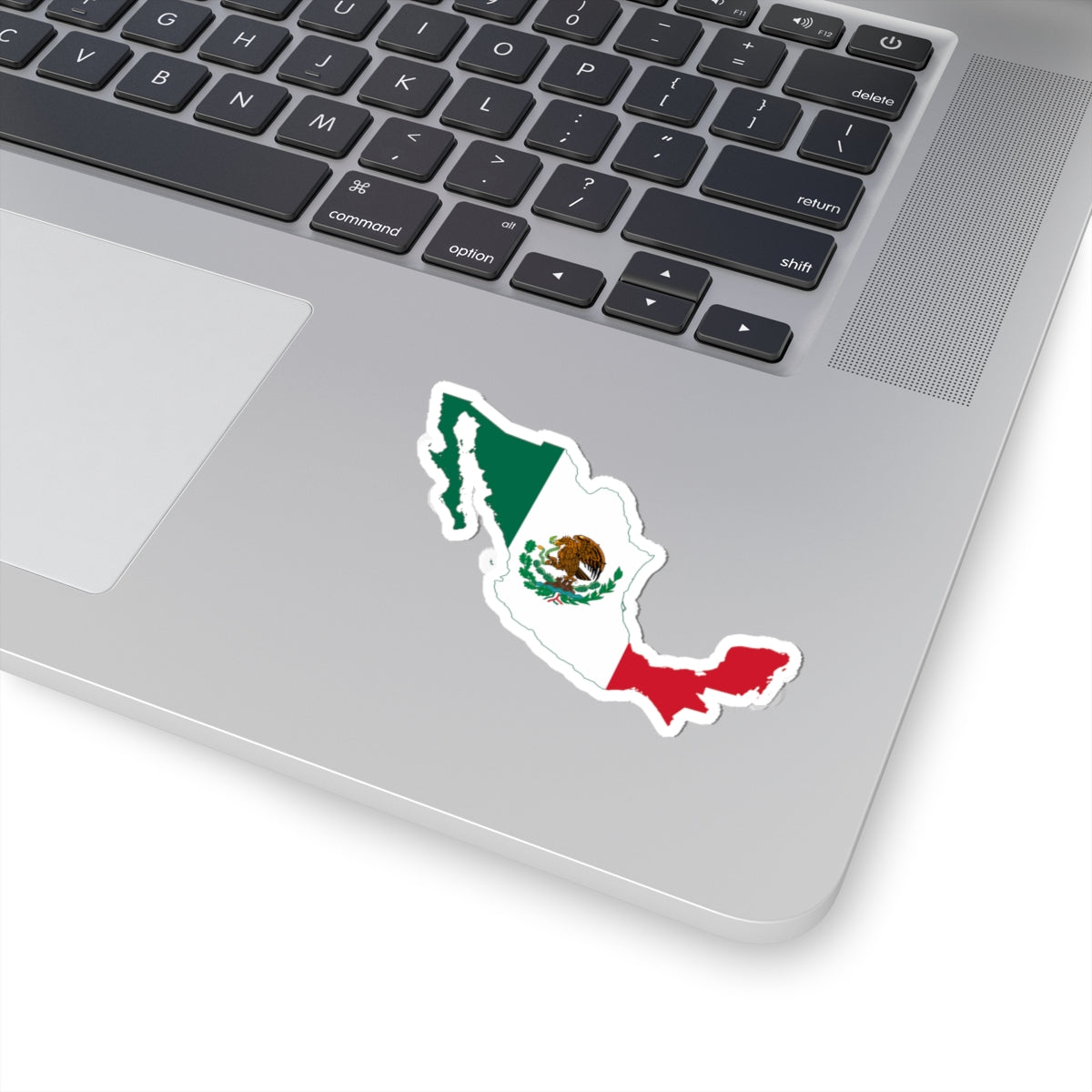 Flag-map of Mexico 1916-1934 (Mexico) STICKER Vinyl Kiss-Cut Decal