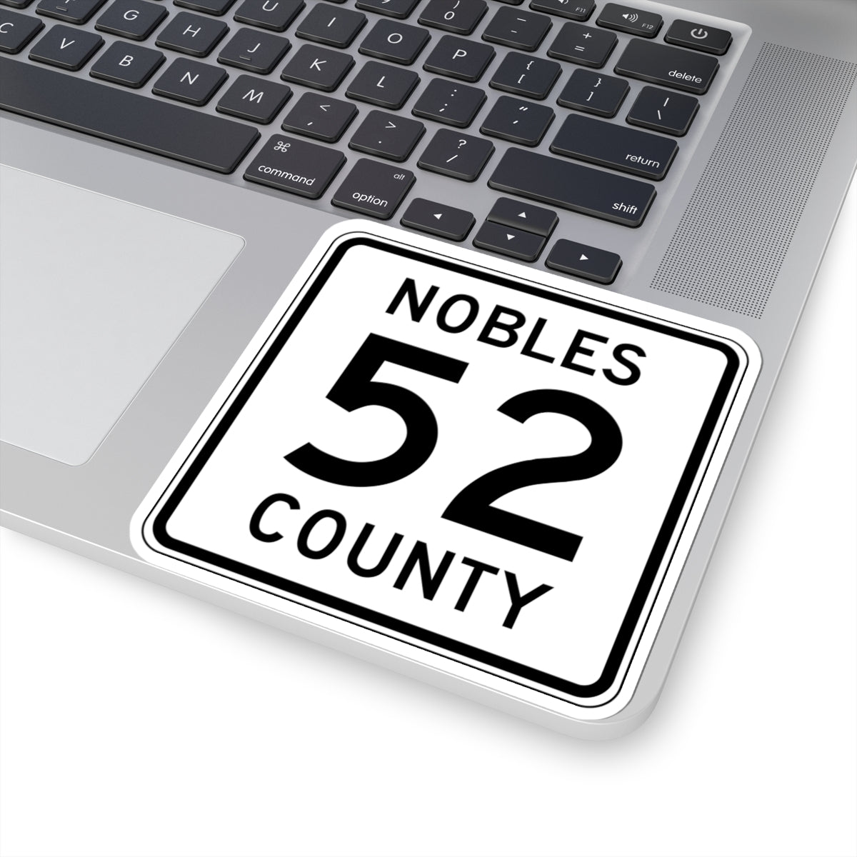 Nobles County Route 52 MN (Minnesota) (Road Sign) STICKER Vinyl Kiss-Cut Decal