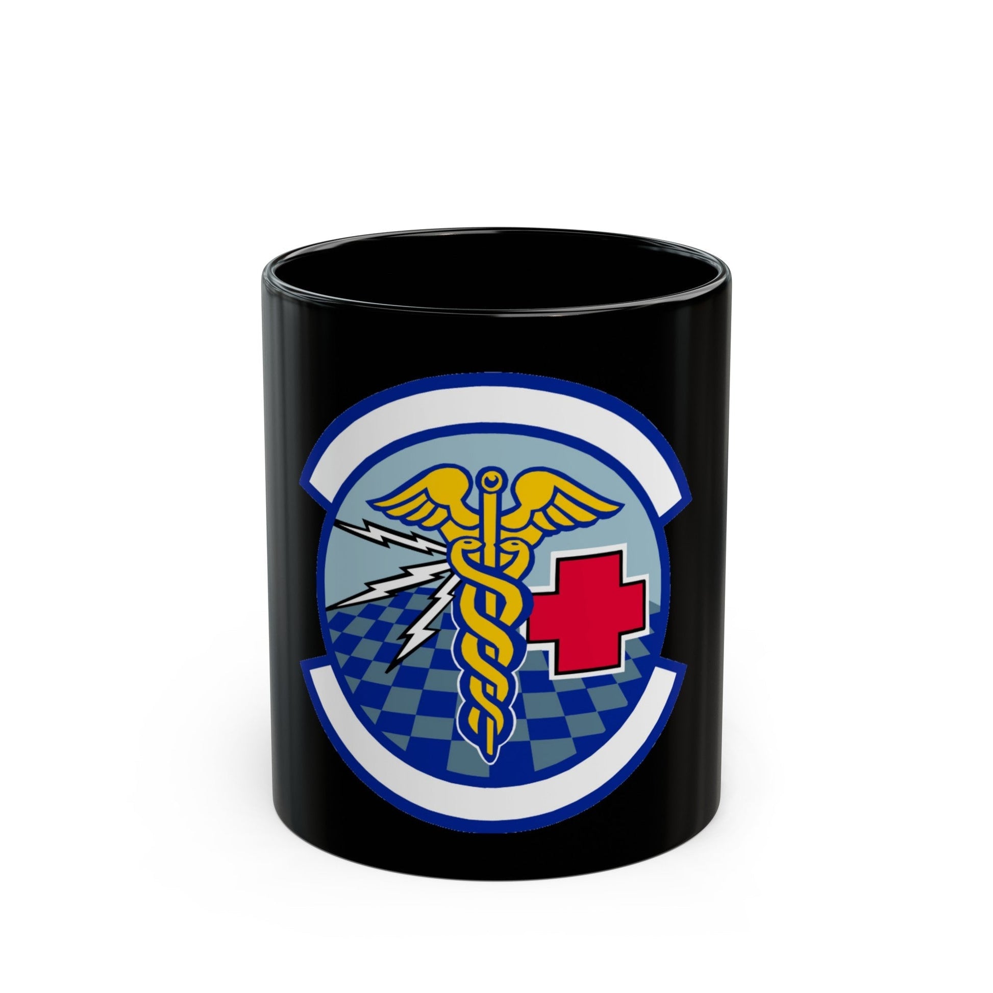 419 Medical Squadron AFRC (U.S. Air Force) Black Coffee Mug-11oz-The Sticker Space