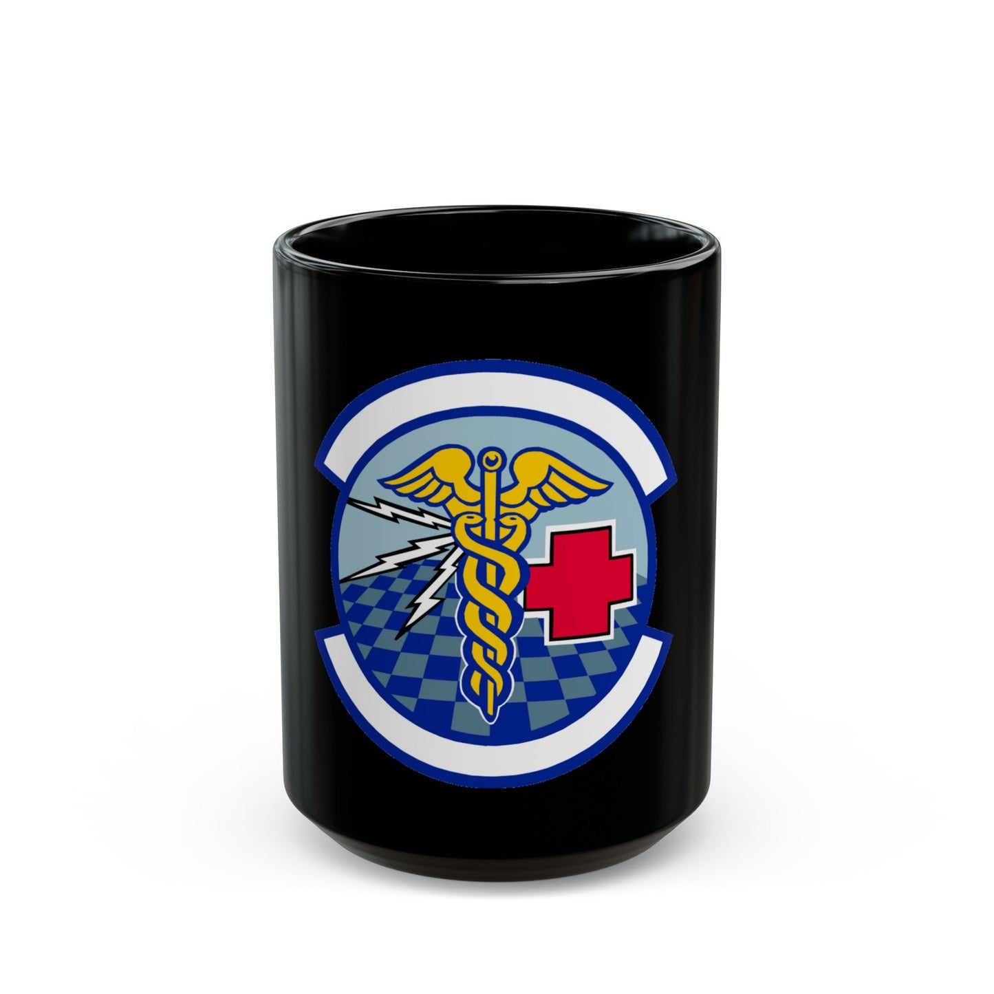 419 Medical Squadron AFRC (U.S. Air Force) Black Coffee Mug-15oz-The Sticker Space