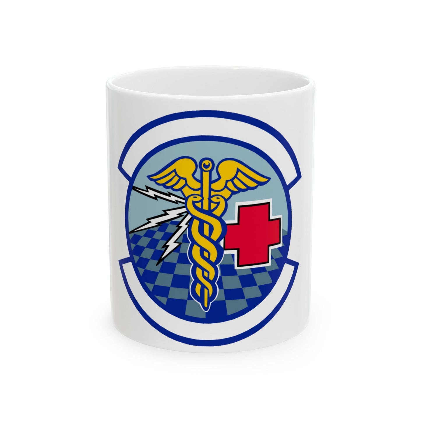 419 Medical Squadron AFRC (U.S. Air Force) White Coffee Mug-11oz-The Sticker Space