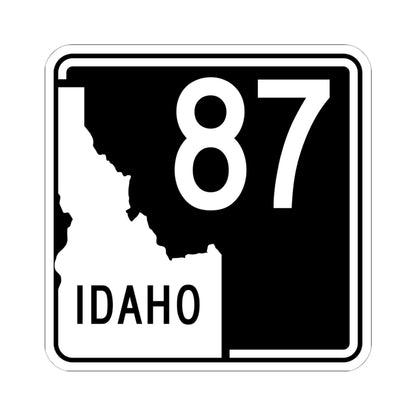 ID-87 (Idaho) (Road Sign) STICKER Vinyl Kiss-Cut Decal