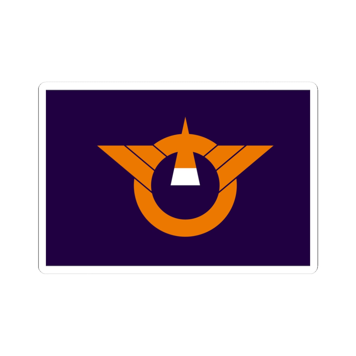 Flag of Shari Hokkaido (Japan) STICKER Vinyl Kiss-Cut Decal