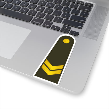Lithuania Army OR 5 (Lithuania) (Military Rank) STICKER Vinyl Kiss-Cut Decal