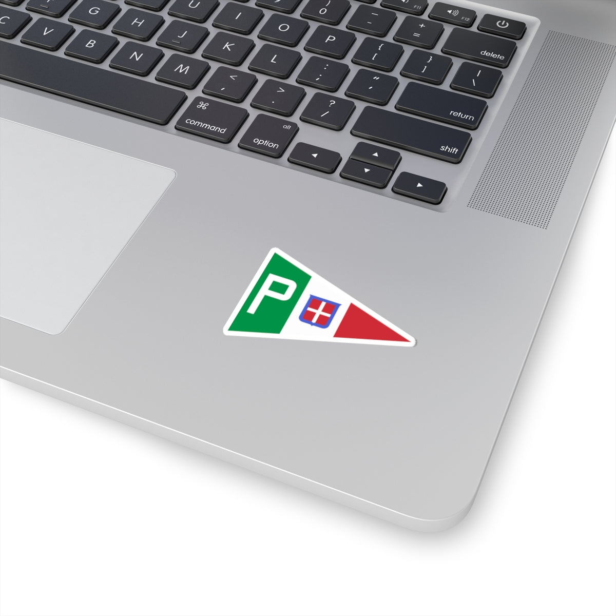 Burgee of mail ships of the Regia Marina (Italy) STICKER Vinyl Kiss-Cut Decal