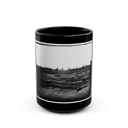 Petersburg, Va. View From Center Of Fort Sedgwick Looking South (U.S. Civil War) Black Coffee Mug