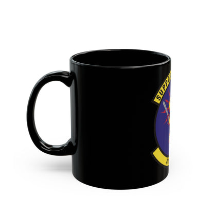 419th Logistics Readiness Squadron (U.S. Air Force) Black Coffee Mug-The Sticker Space