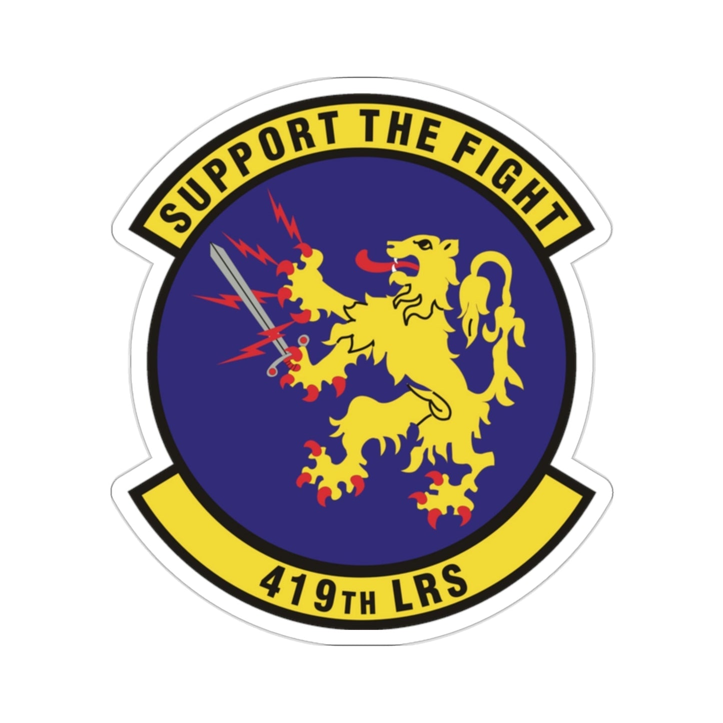 419th Logistics Readiness Squadron (U.S. Air Force) STICKER Vinyl Die-Cut Decal-2 Inch-The Sticker Space