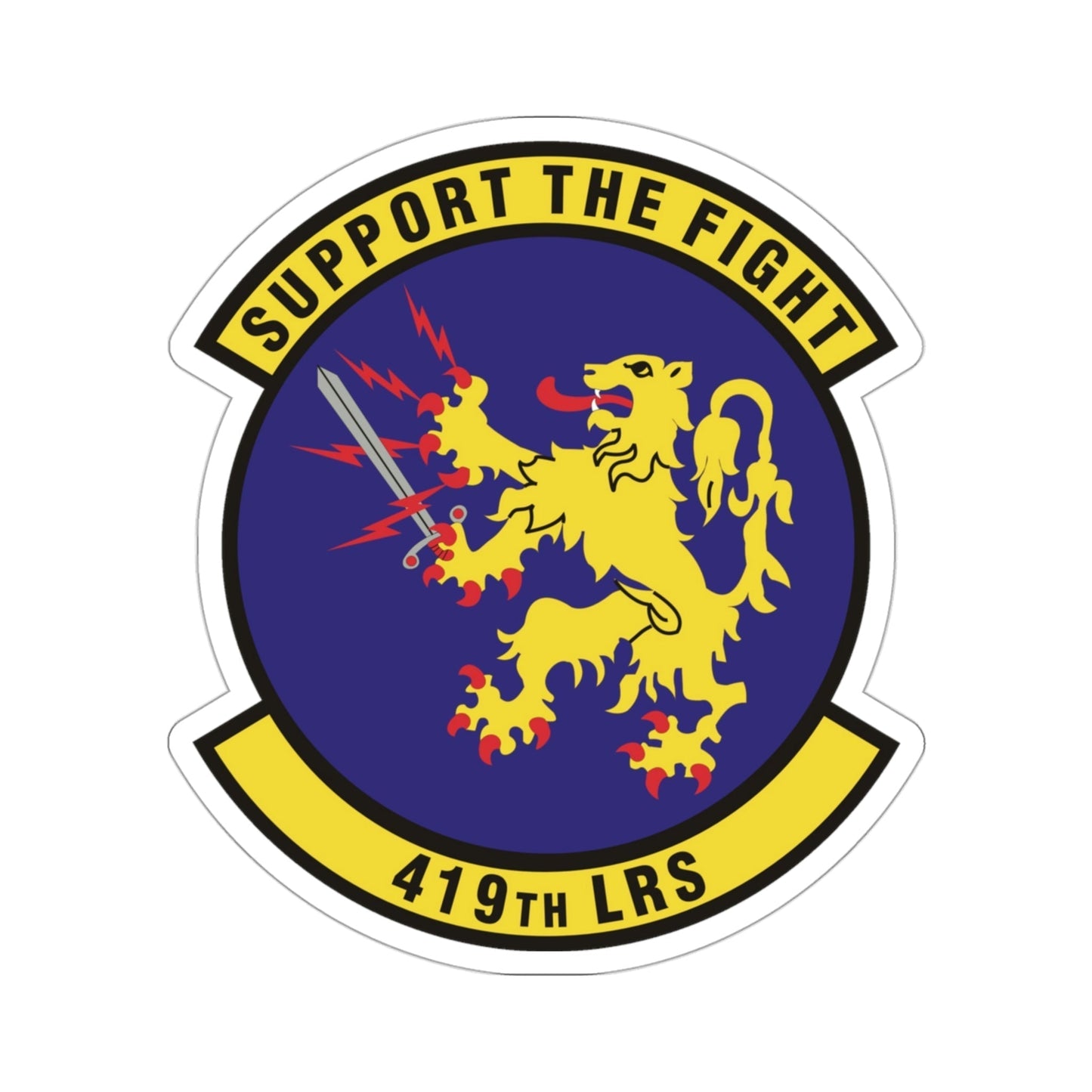 419th Logistics Readiness Squadron (U.S. Air Force) STICKER Vinyl Die-Cut Decal-3 Inch-The Sticker Space