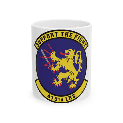 419th Logistics Readiness Squadron (U.S. Air Force) White Coffee Mug-11oz-The Sticker Space