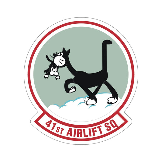 41st Airlift Squadron (U.S. Air Force) STICKER Vinyl Die-Cut Decal-6 Inch-The Sticker Space