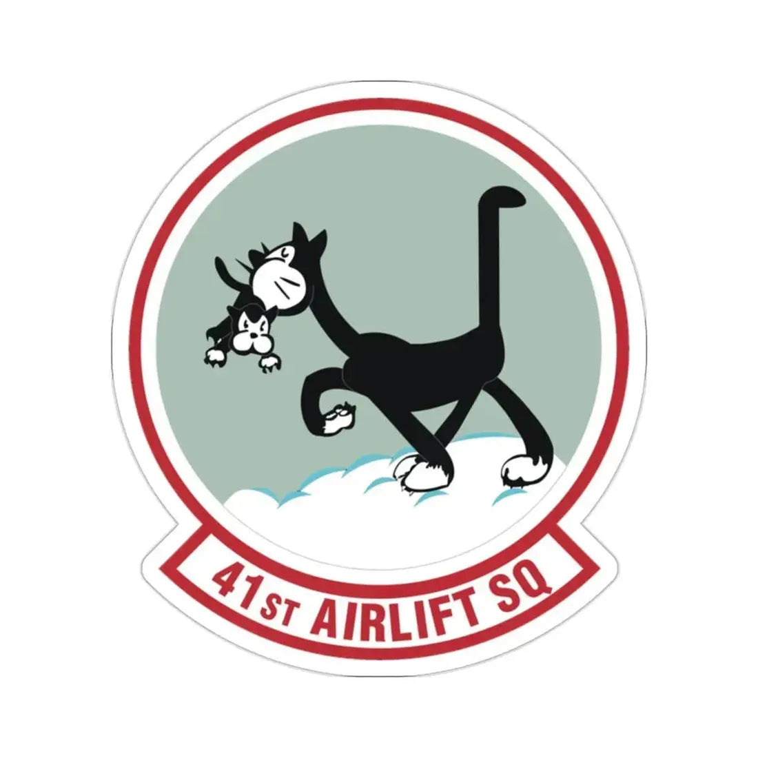 41st Airlift Squadron (U.S. Air Force) STICKER Vinyl Die-Cut Decal 2 Inch - The Sticker Space