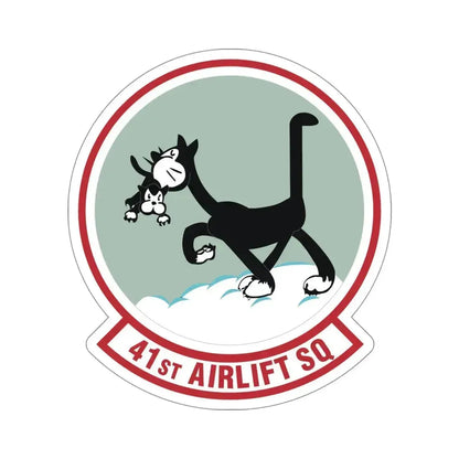 41st Airlift Squadron (U.S. Air Force) STICKER Vinyl Die-Cut Decal 5 Inch - The Sticker Space
