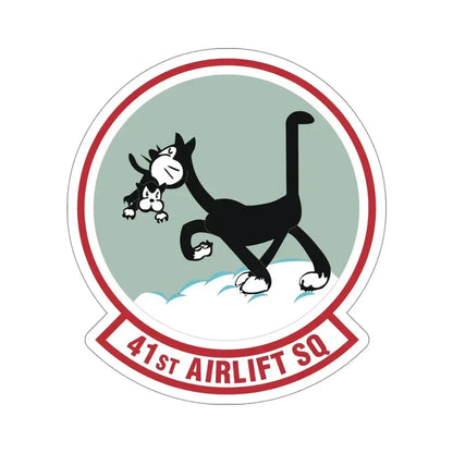 41st Airlift Squadron (U.S. Air Force) STICKER Vinyl Die-Cut Decal 5 Inch - The Sticker Space