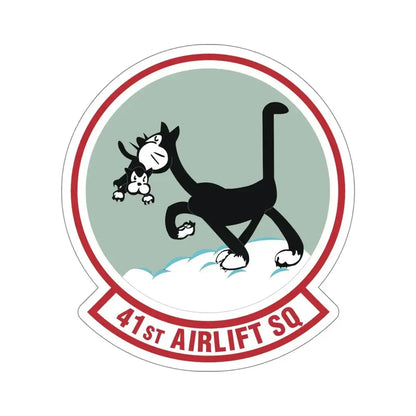 41st Airlift Squadron (U.S. Air Force) STICKER Vinyl Die-Cut Decal 6 Inch - The Sticker Space