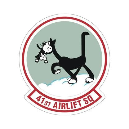 41st Airlift Squadron (U.S. Air Force) STICKER Vinyl Die-Cut Decal - The Sticker Space