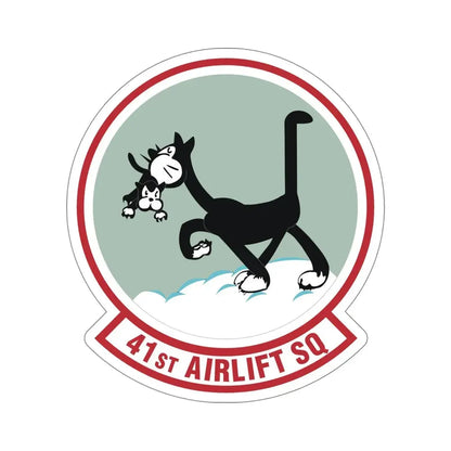 41st Airlift Squadron (U.S. Air Force) STICKER Vinyl Die-Cut Decal - The Sticker Space