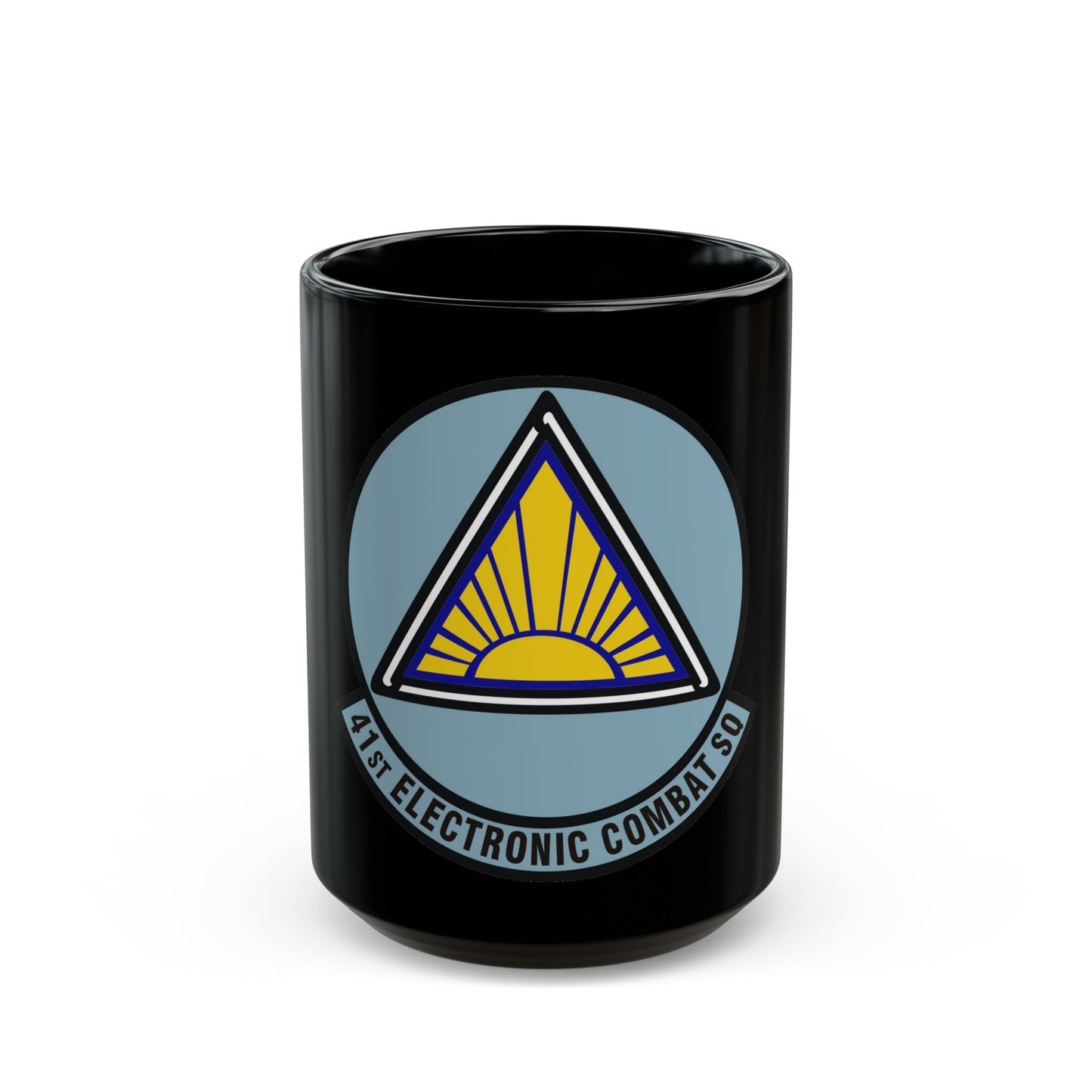 41st Electronic Combat Squadron (U.S. Air Force) Black Coffee Mug-15oz-The Sticker Space