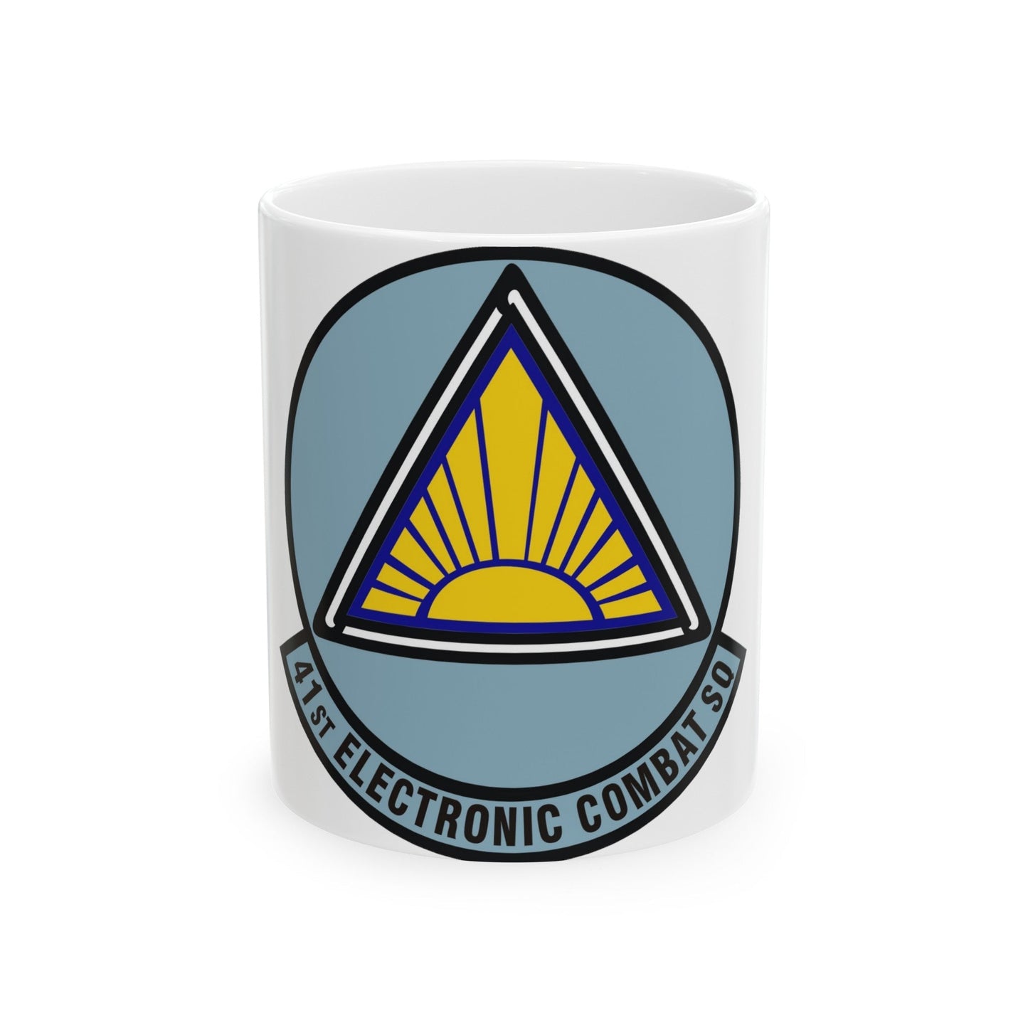 41st Electronic Combat Squadron (U.S. Air Force) White Coffee Mug-11oz-The Sticker Space